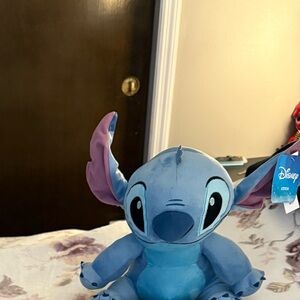 Blue and Purple Plush Toy